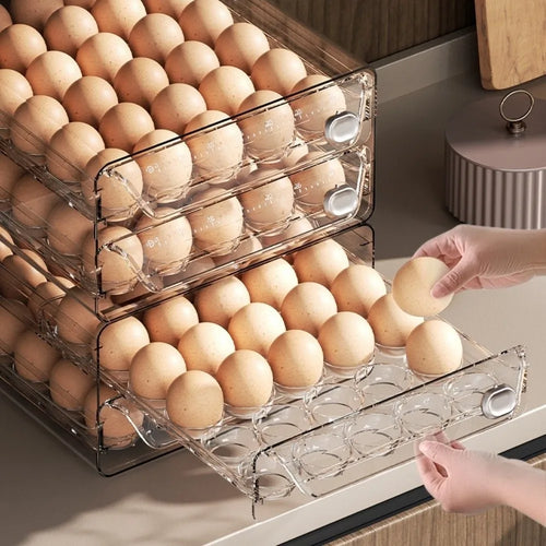 Clear Double Egg Organizer